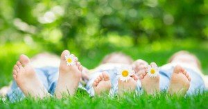 Feet in Field
