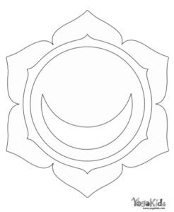 Sacral Chakra Coloring Page